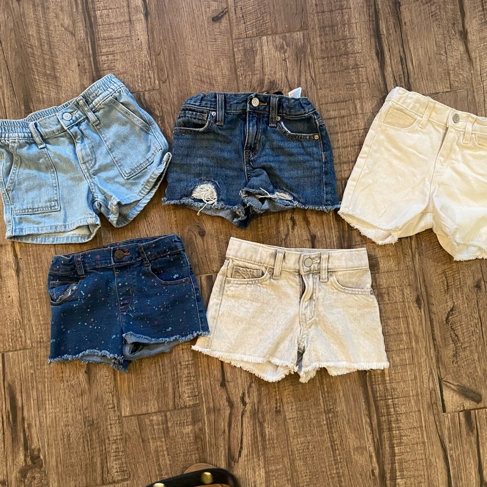 5 pairs of jeans shorts😍